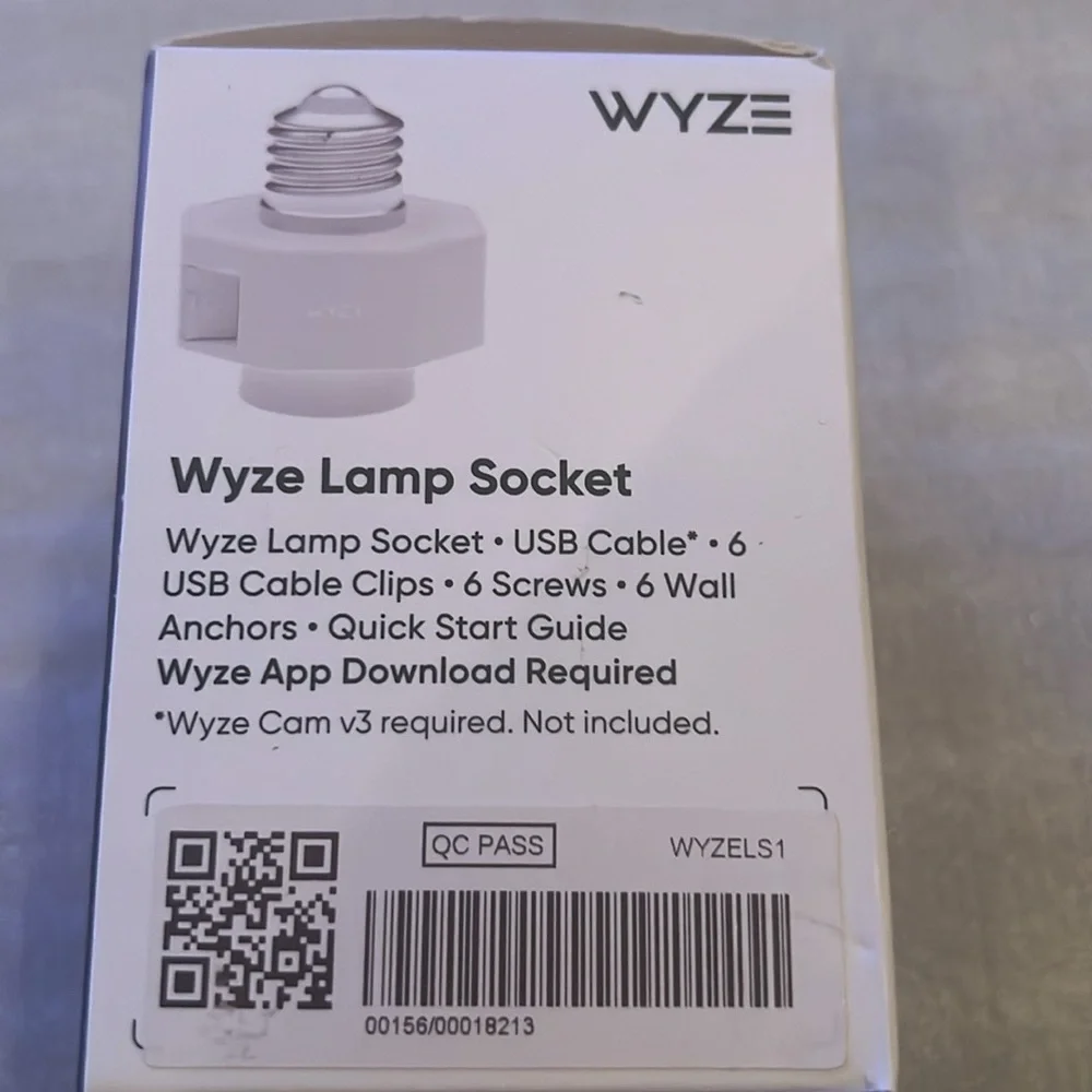 WYZE Lamp Socket Add-on - New In Box - Picture 2 of 2